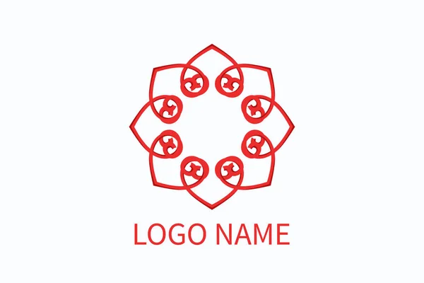 Mandala logo — стоковый вектор
