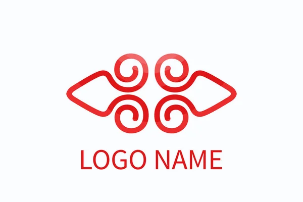 Älska logotyp — Stock vektor