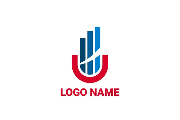 Kreatywne Logo Projekt Ikony Szablon Dla Rachunkowości Konsultant Finanse Zarządzanie — Wektor stockowy
