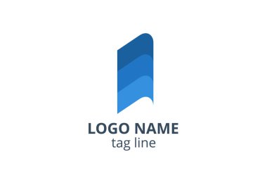 Yaratıcı Logo simgesi tasarımı Danışmanlık şirketi, muhasebe, finans, yönetim, yatırım şirketi için Şablon.