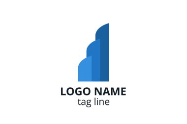 Yaratıcı Logo simgesi tasarımı Danışmanlık şirketi, muhasebe, finans, yönetim, yatırım şirketi için Şablon.