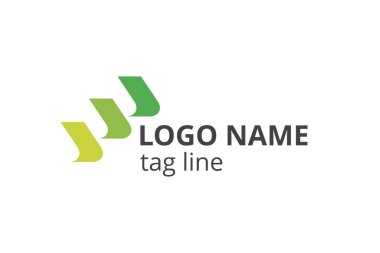 Yaratıcı Logo simgesi tasarımı Danışmanlık şirketi, muhasebe, finans, yönetim, yatırım şirketi için Şablon.