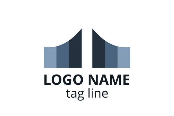 Yaratıcı Logo simgesi tasarımı Danışmanlık şirketi, muhasebe, finans, yönetim, yatırım şirketi için Şablon.