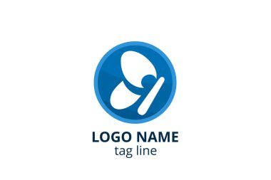 Yaratıcı hayvan ikonu kelebek işareti tasarımı. Güzellik sektörünün logosu, spa derisi gibi, moda. Ya da başka bir modern şirket, danışman, yatırım, şirket.