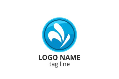 Yaratıcı hayvan ikonu kelebek işareti tasarımı. Güzellik sektörünün logosu, spa derisi gibi, moda. Ya da başka bir modern şirket, danışman, yatırım, şirket.