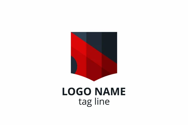 Návrhy Kreativních Tvarů Logo Šablony Pro Interiér Architektonické Agentury Nebo — Stockový vektor
