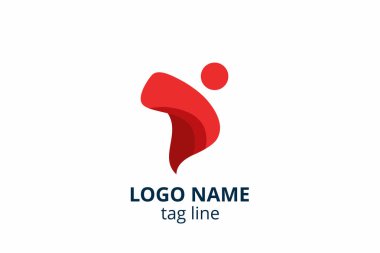 Yaratıcı insanlar siluet tasarımı. Ağ kuruluşu, sağlık kliniği, eğitim, finans kuruluşu, yatırım danışmanı gibi modern işletmeler için şablon simgesi logosu.