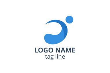 Yaratıcı insanlar siluet tasarımı. Ağ kuruluşu, sağlık kliniği, eğitim, finans kuruluşu, yatırım danışmanı gibi modern işletmeler için şablon simgesi logosu.