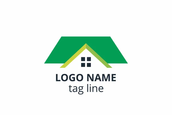 Diseño Estructura Forma Creativa Logo Icono Plantilla Para Residencial Construcción — Archivo Imágenes Vectoriales