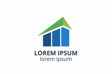 Yaratıcı Logo simgesi tasarım şablonu muhasebe, danışman, finans, yönetim, yatırım şirketi.