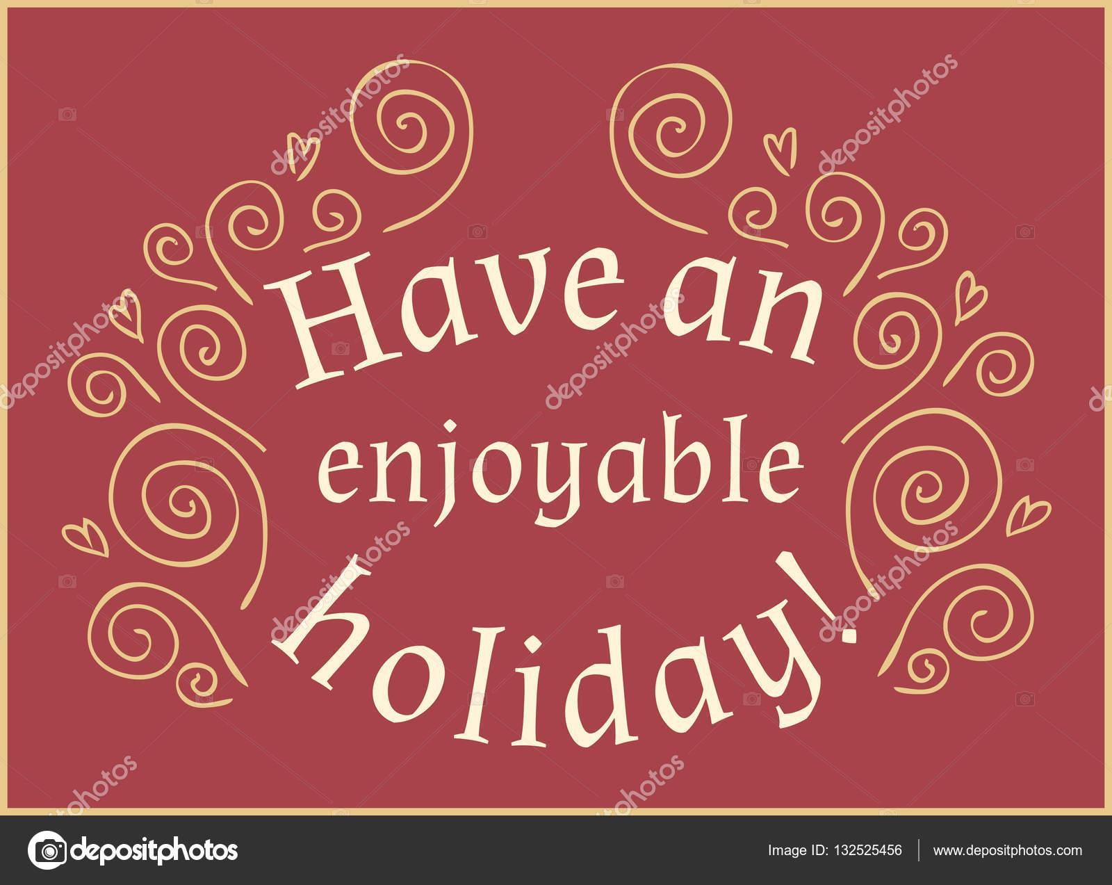 Have Enjoyable Holiday Vector Image By C Y Verovski Vector Stock