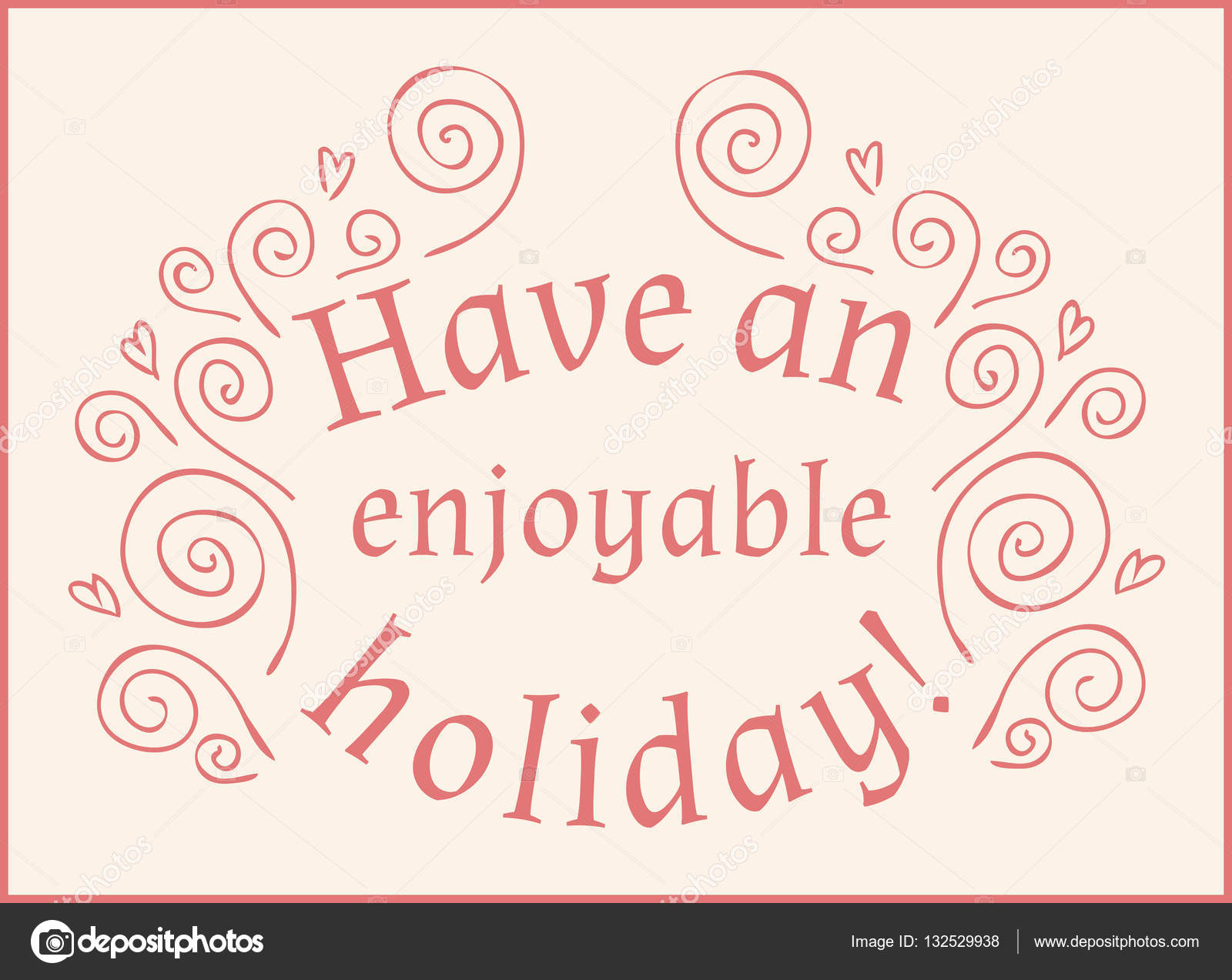 Have Enjoyable Holiday Vector Image By C Y Verovski Vector Stock