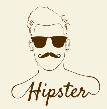 Hippi moda erkek saç ve sakal