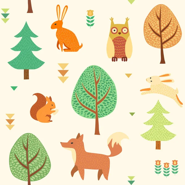 Sorunsuz orman arka plan