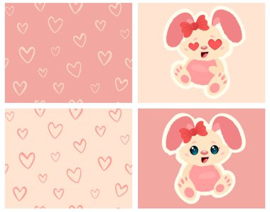 desen ile kalpleri ve tavşan