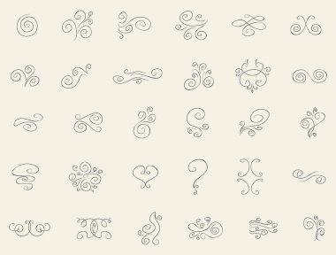 tasarım öğeleri koleksiyonu