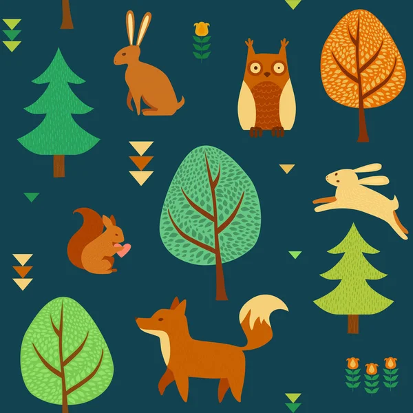 Sorunsuz orman arka plan