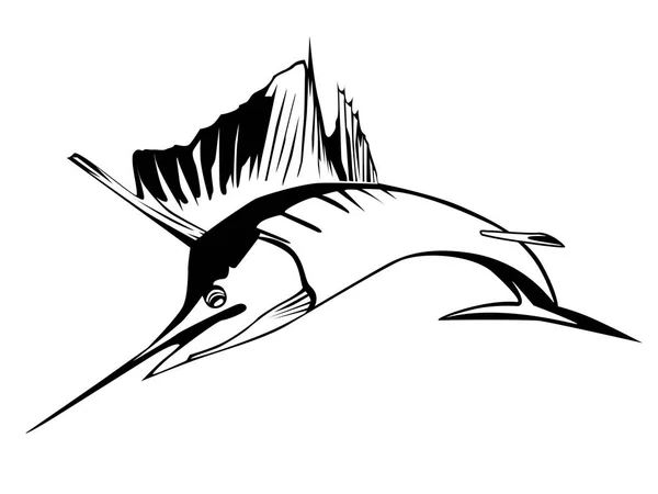Cabeza de águila aislada sobre fondo blanco — Vector de stock
