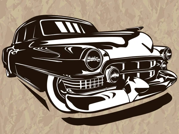 Vintage logo auto — Vettoriale Stock