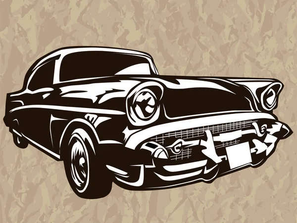 Auto Retro-Logo — Stockvektor