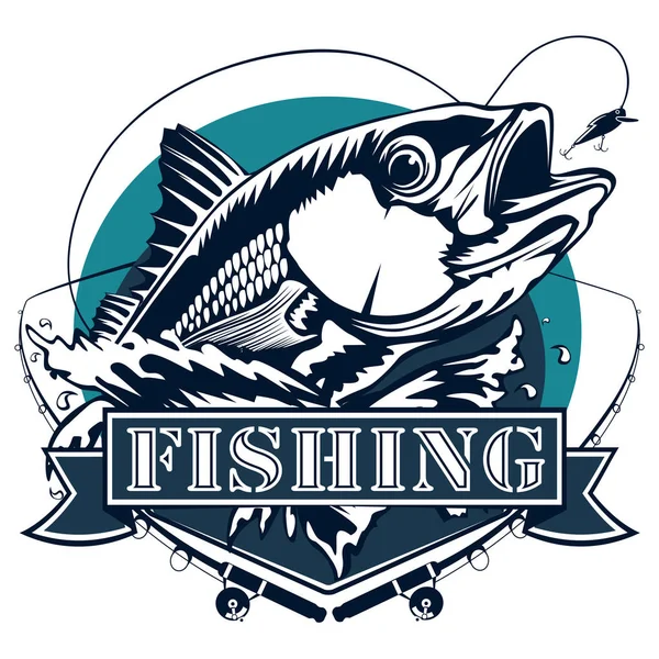 Red snapper izole logosu