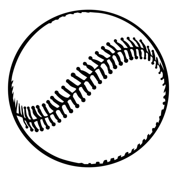 Baseball bollen — Stock vektor