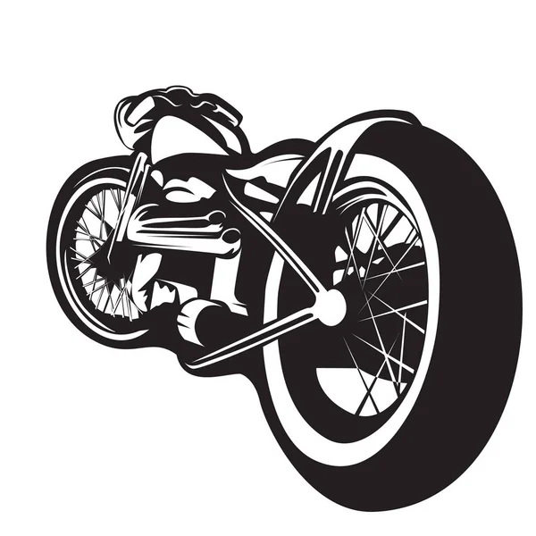 Motorradbenutzerdefinierte — Stockvektor