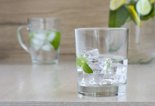 Fresh drink with ice — Stock Photo, Image