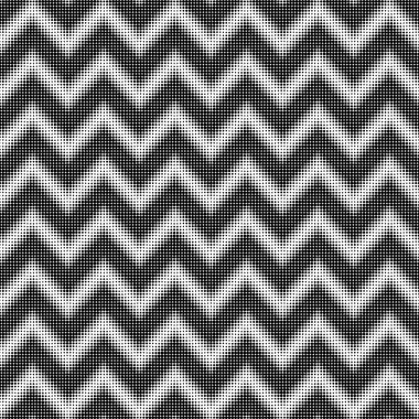 zikzak sorunsuz noktalı resim deseni