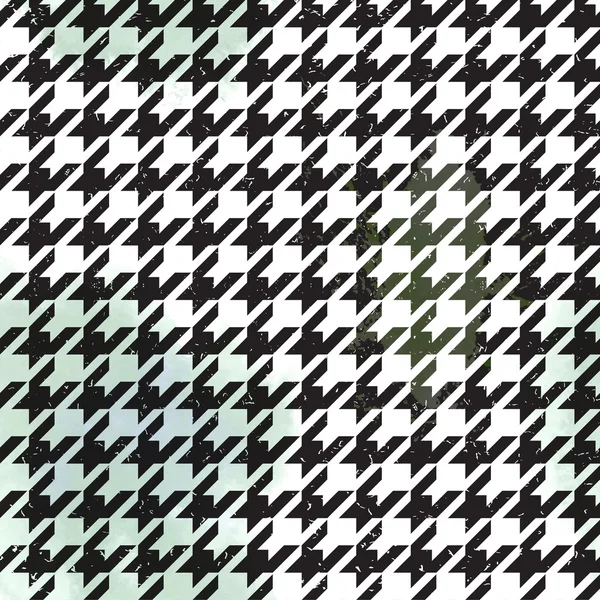 Seamless houndstooth modello — Vettoriale Stock