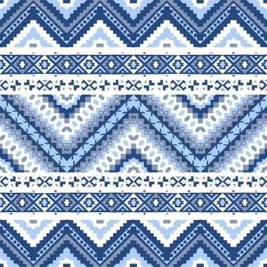 Etnik el çekilmiş seamless modeli.