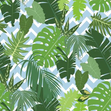Vektörsüz tropikal desen