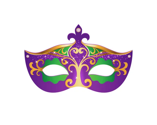 Masker van Mardi Gras — Stockvector