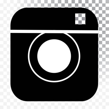 Siyah vektör simgesi Web sitesi için