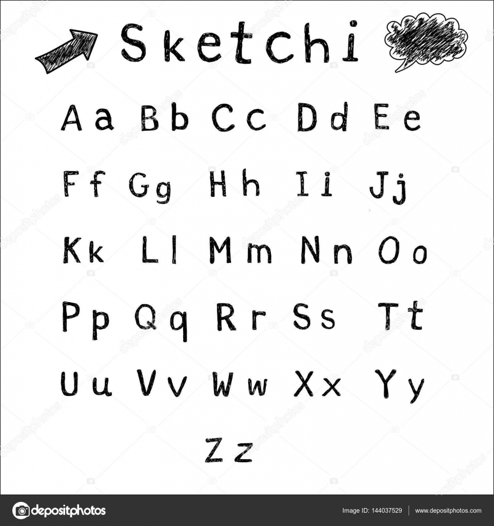 Abecedario Mayúscula Manuscrita : El Abecedario En Letra Cursiva