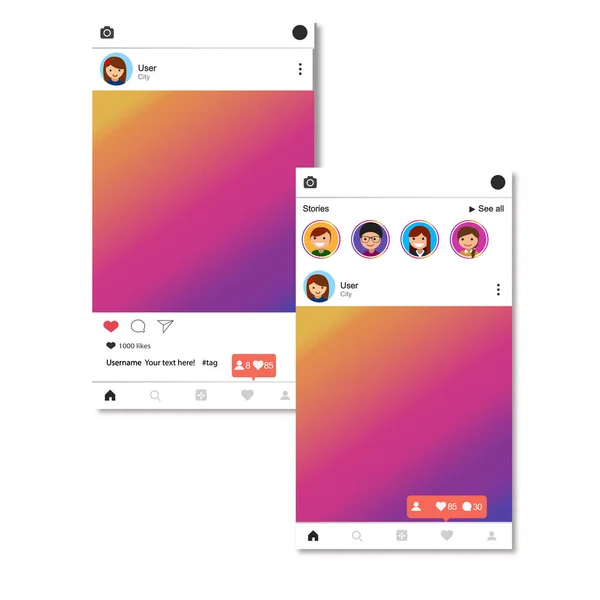 App ekran, sohbet cep