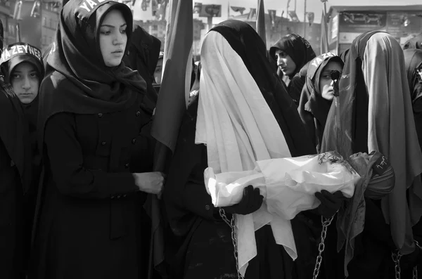 Día de Ashura Ceremonia de duelo en Turquía — Foto de Stock