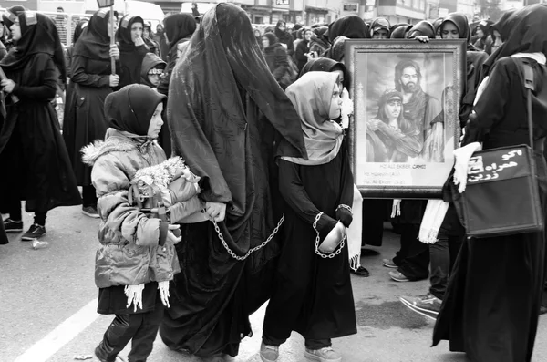 Mourning of Muharram in Turkey — Stock Photo, Image