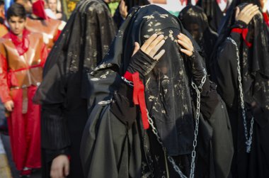 Müslümanlar dünya çapında işaretleri Aşure Istanbul Şii topluluk.