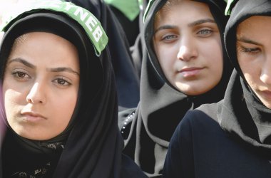 Müslümanlar dünya çapında işaretleri Aşure Istanbul Şii topluluk.