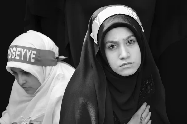 Ashura marks the Istanbul Muslim women community. — Stock Photo, Image