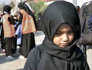 Çocuk alır Bölümü'nde bir Aşure töreni