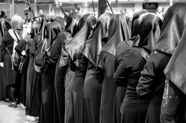 Mujeres chiítas turcas participan en un desfile Ashura —  Fotos de Stock