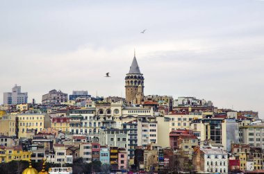 Galata Kulesi Istanbul 'un simgeleri