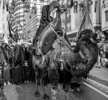 Karbala canlandırmaya Develer üzerinde gösterimi 