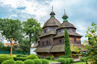 Zhovkva ahşap Holy Trinity Kilisesi