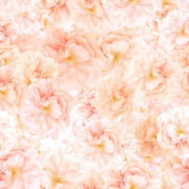 Sakura çiçekleri seamless modeli