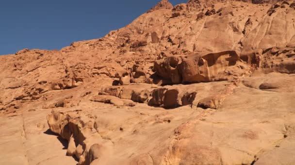 Sinai Mountains. Sinai Peninsula. Egypt — Stock Video