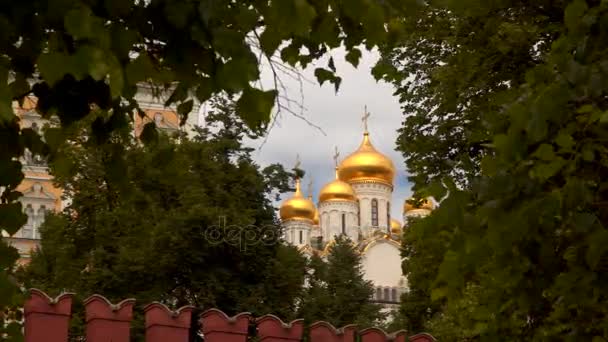 Cúpula del Templo del Kremlin de Moscú — Vídeos de Stock