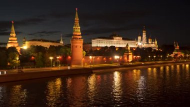 Moskova, Rusya. Kremlin dolgu